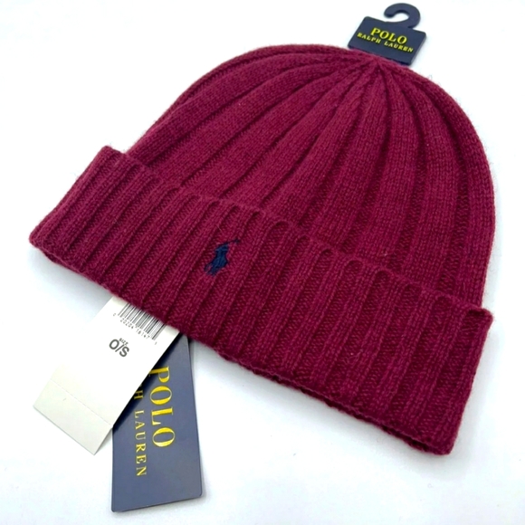Polo Ralph Lauren Other - NWT Men's Ralph Lauren Polo Wide Rib Cuffed Beanie
